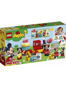 Лего Дупло Праздничный поезд Микки и Минни Lego Duplo 10941