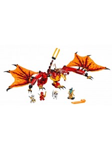 Лего Ниндзяго Атака огненного дракона Lego Ninjago 71753