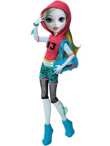 Кукла Monster High Лагуна Блю Первый день в ш DVH25