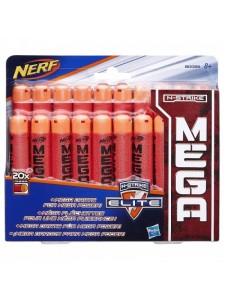 Комплект 20 стрел для бластеров Мега Nerf Hasbro B0085