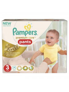 Подгузники-трусики Pampers Premium Care Pants 3 (6-11 кг), 28 шт