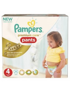 Подгузники-трусики Pampers Premium Care Pants 4 (9-14 кг), 22 шт