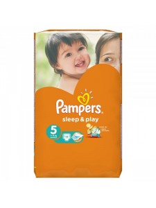Pampers подгузники Sleep&Play 5 (11-18 кг) 11 шт