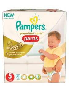 Подгузники-трусики Pampers Premium Care Pants 5 (12-18 кг), 20 шт
