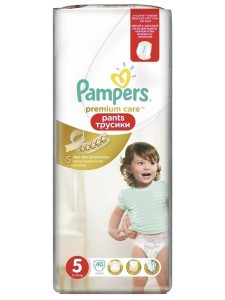 Подгузники-трусики Pampers Premium Care Pants 5 (12-18 кг), 40 шт