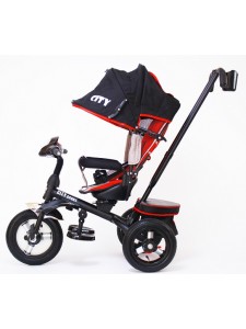 Детский трехколесный велосипед Trike City Sport 5588A-2 (черный)