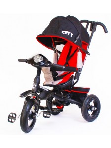 Детский трехколесный велосипед Trike City Sport 5588A-2 (черный)