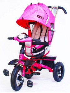 Детский трехколесный велосипед Trike City Sport 5588A-2 (розовый)