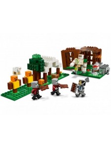 Лего Майнкрафт Аванпост разбойников Lego Minecraft 21159