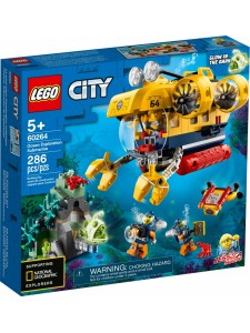 Лего Сити Исследовательская подводная лодка Lego City 60264